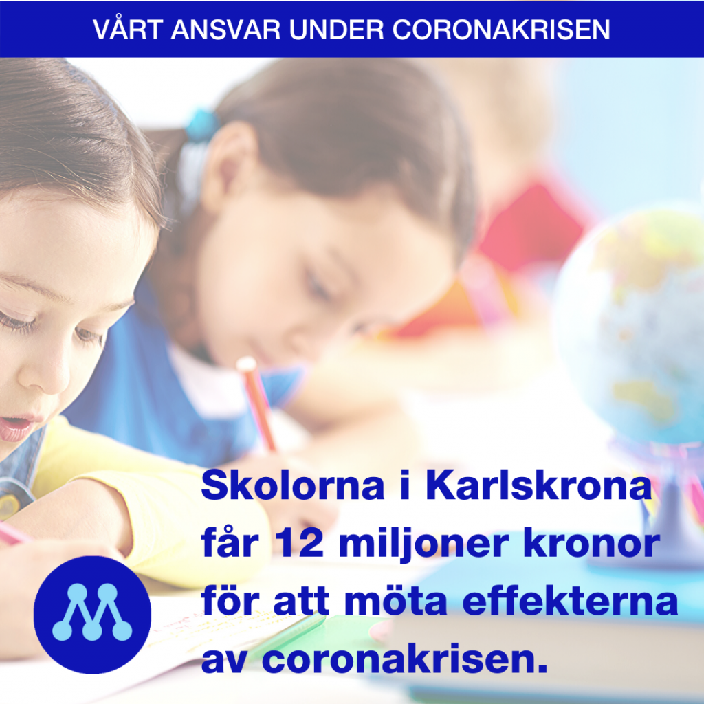 VIKTIGA MILJONER TILL SKOLORNA