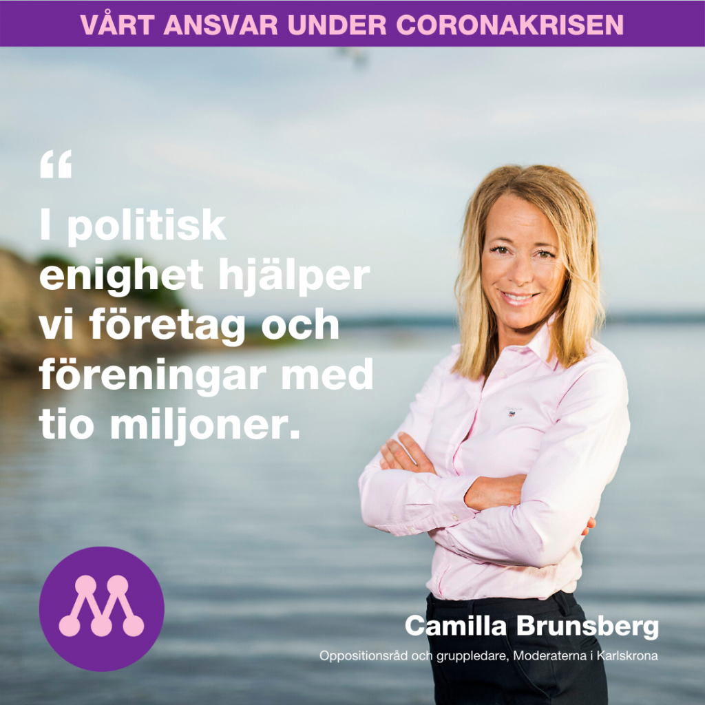 Drygt 10 miljoner i stöd till näringslivet