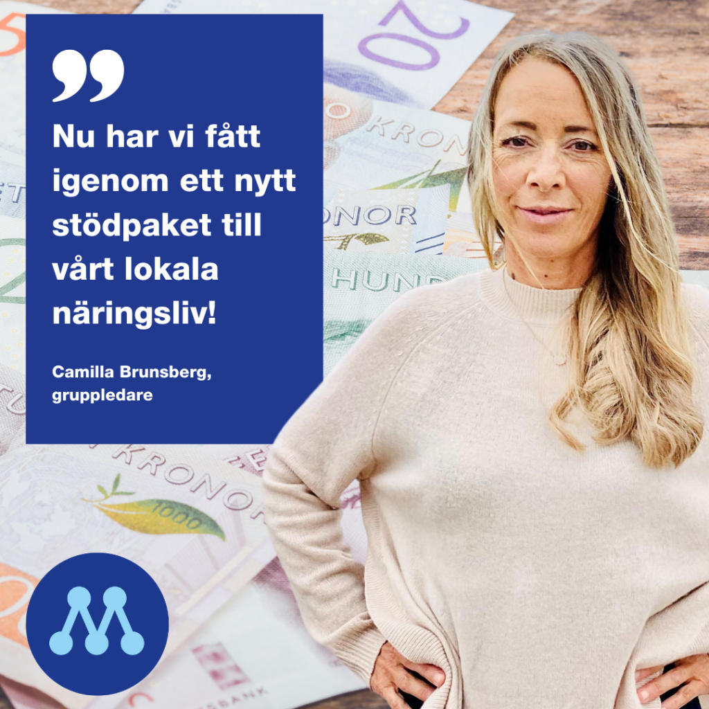 NU HAR VI ENATS OM ETT NYTT STÖDPAKET!