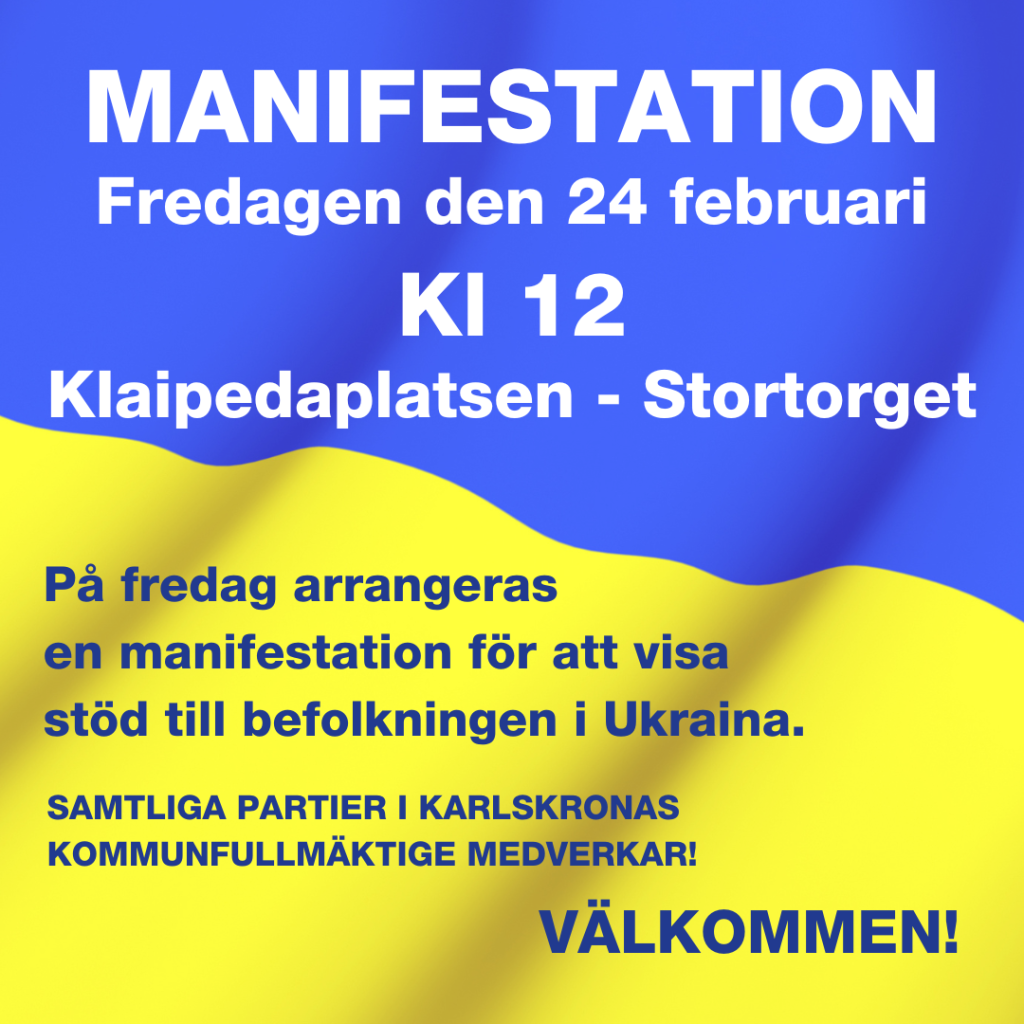 Stöd Ukrainas folk!